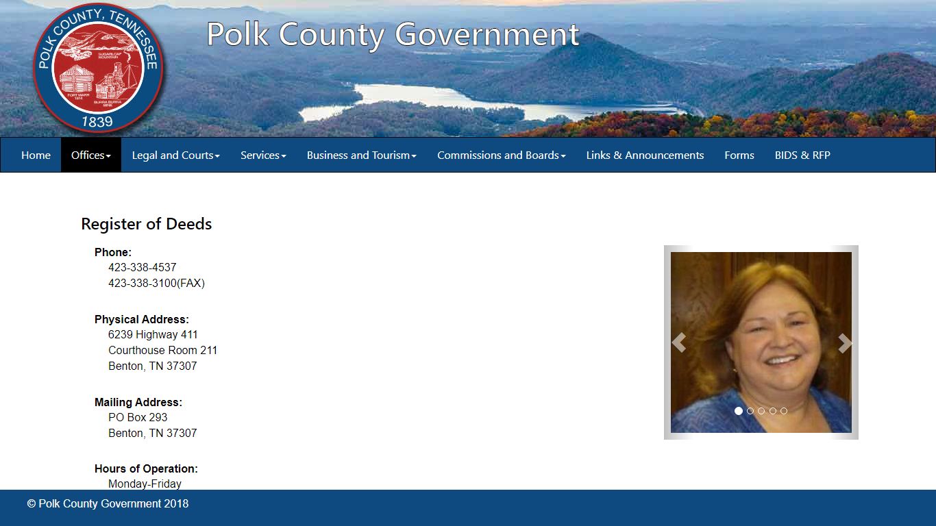 Register of Deeds - Polk County Government