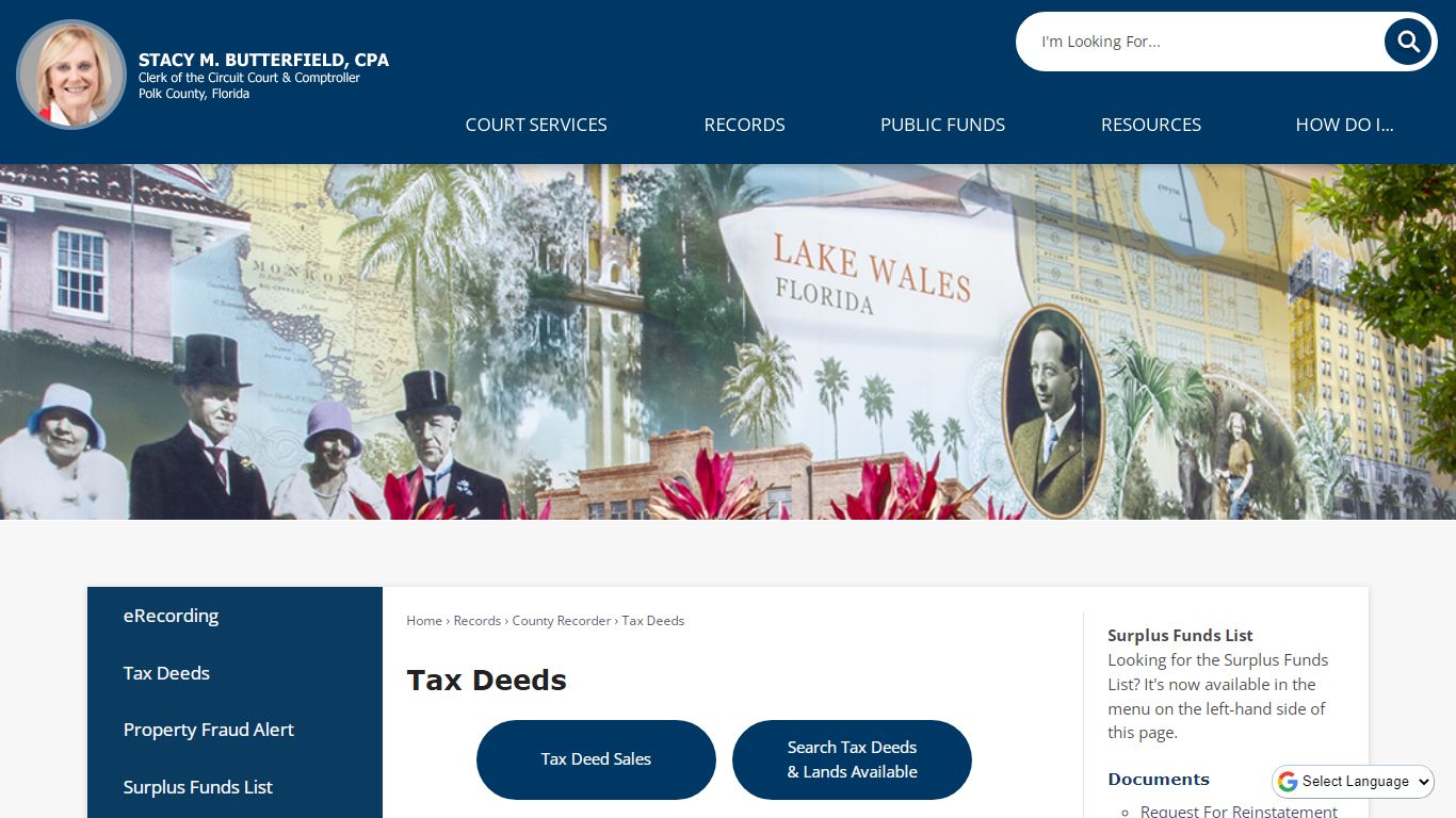 Tax Deeds | Polk County Clerk, FL